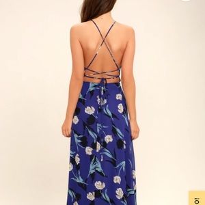 Lulu’s All I Need Floral Maxi Dress